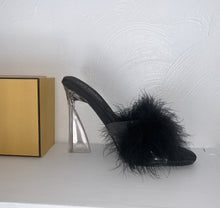 Load image into Gallery viewer, Trophy Wife Fur Trimmed Heels
